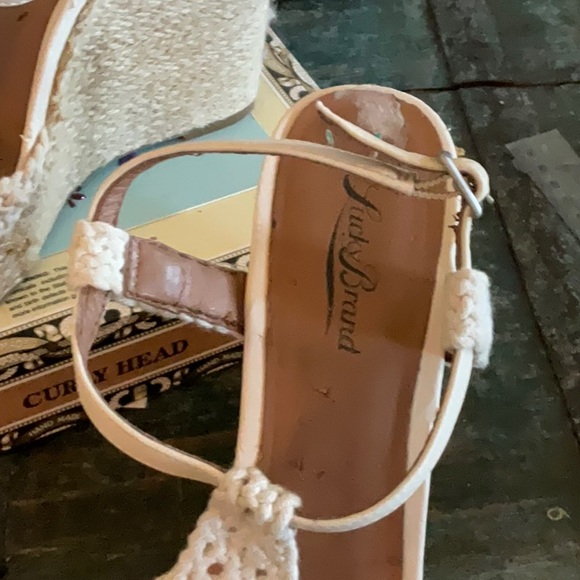 LUCKY BRAND boho macrame sandals nwot - Picture 4 of 5